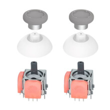 DS13-MAX TMR Joystick Kit for PS5 2nd Gen Angle TMR Joystick+Joystick Cap for PS5 Gamepad TMR Electromagnetic Joystick