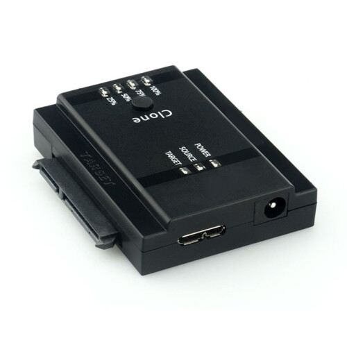 Máquina de Clonagem Offline USB 3.0  de 2,5/3,5 Polegadas com Conexão Dupla para Cópia de Discos Rígidos e Cabo de Extração de Dados 1
