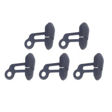 5PCS for D300/D300S 10-Pin Flash Sync Terminal Cover Rubber Camera Repair Cap Essential for Protecting Connections