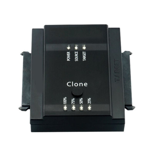 Máquina de Clonagem Offline USB 3.0  de 2,5/3,5 Polegadas com Conexão Dupla para Cópia de Discos Rígidos e Cabo de Extração de Dados