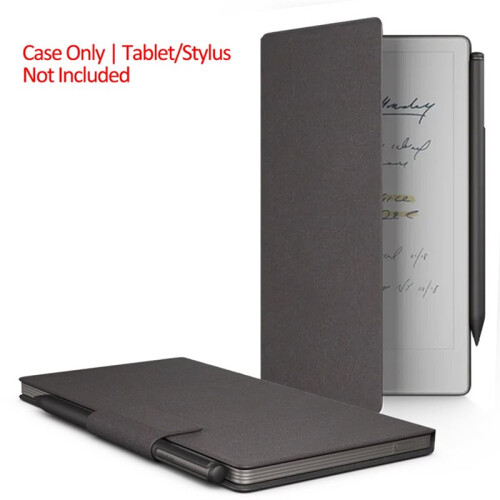 Para  Paper Pro Move Funda Cover de 7,3 Polegadas para e-Book, Capa Inteligente com Fivela para Lápis, Função de Ativação/Desativação 1