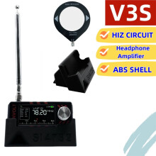 For AMNVOLTV3S SI4732 DSP Radio Receiver with Hi-Z, Headphone Amplifier Circuit FM AM SSB LSB USB Mode