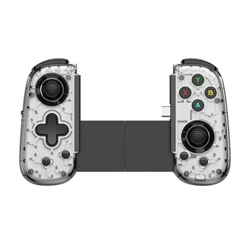 D6  Stretch Gamepad for Android Cell Phone PC Tablet Hall Effect Joystick Foldable Type-C Port