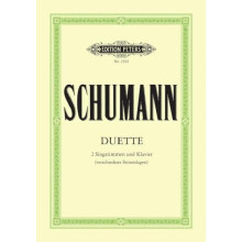 34 Duets for 2 Voices and Piano German Language Other Book