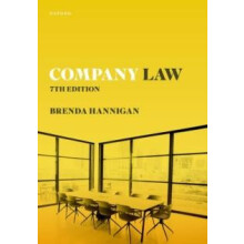 Company Law by Hannigan Brenda Professor of Corporate Law Professor of
