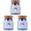 3Stk Sandkunst Flaschen Couple Geschenk 3