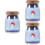 3Stk Sandkunst Flaschen Couple Geschenk 7