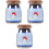 3Stk Sandkunst Flaschen Couple Geschenk 4
