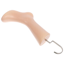 Fußmannequin Pink Mit Haken ABS Für Sockenschmuck Display