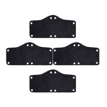 16Stk Hard Hat Sweatband Liner Schwarz Für Bauarbeiter