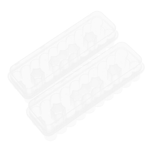 96Stk Kunststoff Spritzenfläschchen Organizer Transparent Für 1