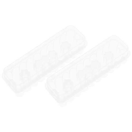 96Stk Kunststoff Spritzenfläschchen Organizer Transparent Für 2