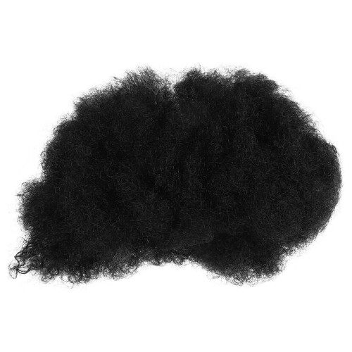 3Stk Schwarze Lockige Afro Perücken Leicht