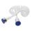 2Pcs White Handheld Bidet Sprayer Kit Abs+alloy Rv Camping Essentials 1