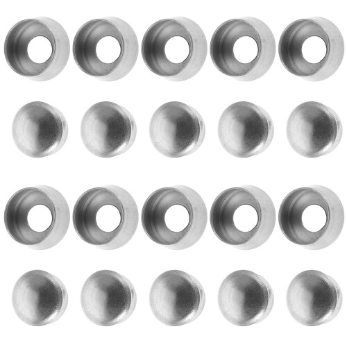 40Stk Präzise Mutternschutzkappen Silber Für Bootssicherung 2