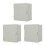 3Pcs Light Green Iron Protective Locking Outlet Covers for Indoor Use 9