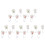 20Pcs Small Hats Versatile Toy Accessories for Dolls Pets 9