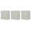 3Pcs Light Green Iron Protective Locking Outlet Covers for Indoor Use 4