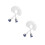2Pcs White Handheld Bidet Sprayer Kit Abs+alloy Rv Camping Essentials 10