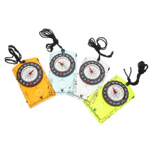 16Pcs Acrylic Orienteering Compass for Backpacking Outdoor Navigation