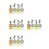 16Pcs Acrylic Orienteering Compass for Backpacking Outdoor Navigation 9