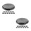 24Pièces Plateau Service Noir Pet Compartimenté Pour Buffet 10