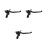 3Pcs Durable Black Brake Clutch Lever Replacement 7