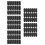 1500Pcs PVC Threaded Bolt Caps Flexible Black Screw End Protection 7