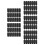 1500Pcs PVC Threaded Bolt Caps Flexible Black Screw End Protection 6