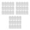 90Pcs White Paper Shirt Lining Board for Neat Clothes Storage 9