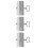 3Pcs Stainless Steel Adjustable Chimney Pipe with Damper for Home Use 6