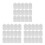 90Pcs White Paper Shirt Lining Board for Neat Clothes Storage 7