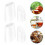60Pcs Transparent Silicone Spout Cover Leakproof Dustproof for Teapots 11