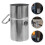 3Pcs Stainless Steel Adjustable Chimney Pipe with Damper for Home Use 10
