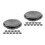 24Pièces Plateau Service Noir Pet Compartimenté Pour Buffet 7