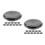 24Pièces Plateau Service Noir Pet Compartimenté Pour Buffet 8