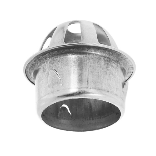2Pcs Durable Stainless Steel Gutter Downspout Guard Silver Outdoor Use