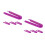 8Pcs Car Fuse Extraction Tool Purple PVC Handle Durable Relay Puller 4