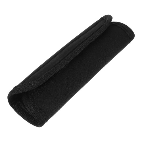 4Pcs Neoprene Luggage Handle Grips Black Easy Install Wraps 1