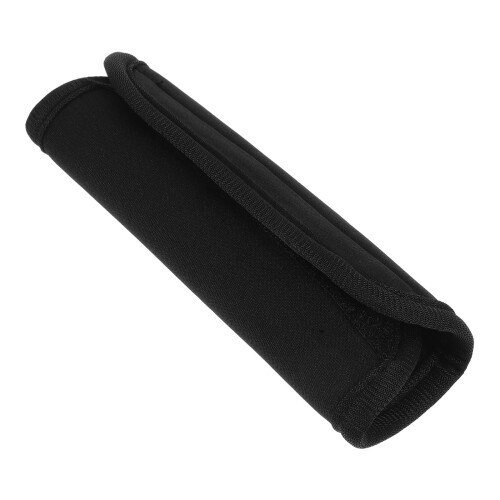 4Pcs Neoprene Luggage Handle Grips Black Easy Install Wraps 2