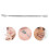 4Pcs Lightweight Stainless Steel Blackhead Extraction Tools for Face 11