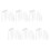60Pcs Transparent Silicone Spout Cover Leakproof Dustproof for Teapots 2