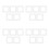 20Pcs Transparent Acrylic Light Covers Decorative Wall Socket Panels 4