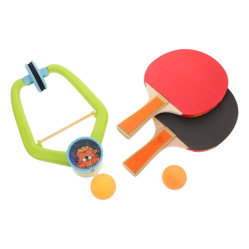 3Sets Kids Adjustable Hanging Pingpong Trainer for Home Practice 2