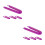 8Pcs Car Fuse Extraction Tool Purple PVC Handle Durable Relay Puller 8
