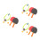 3Sets Kids Adjustable Hanging Pingpong Trainer for Home Practice 8