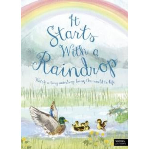 It Starts With A Raindrop by Aimee Gallagher Hardcover Book