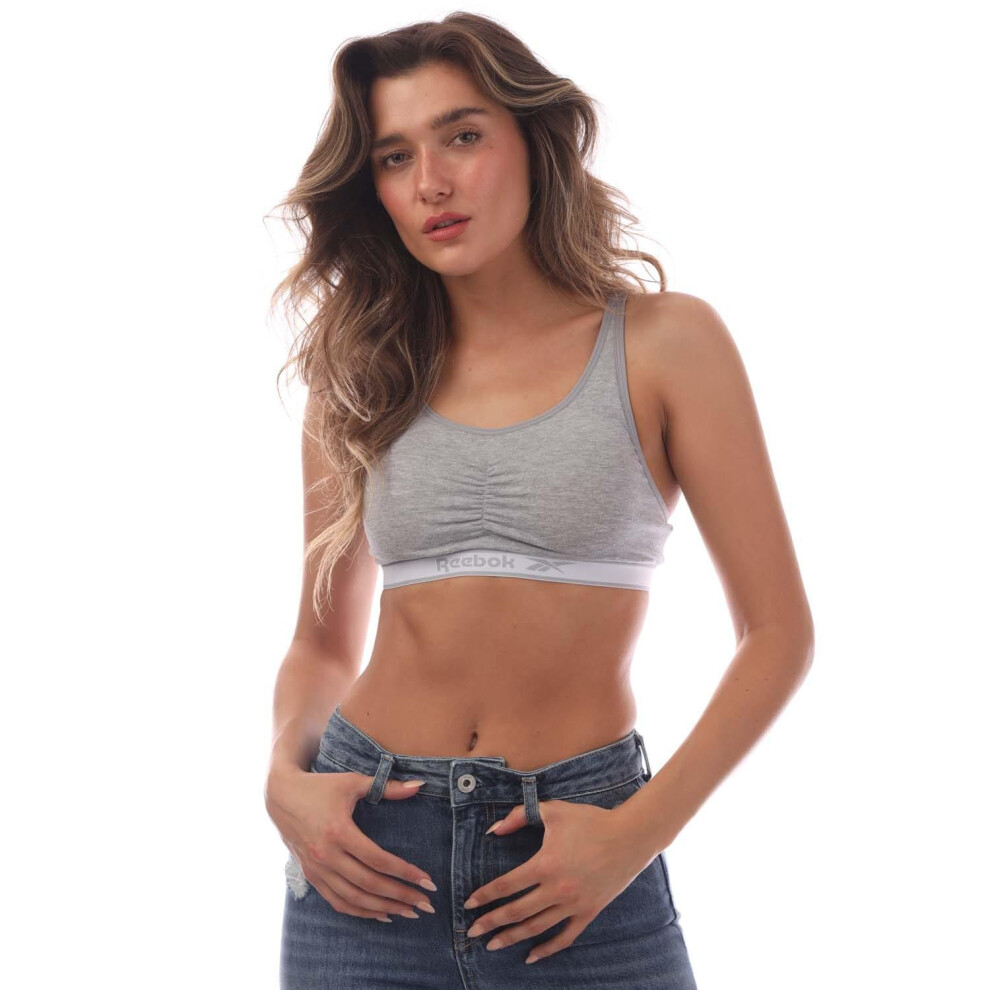 Reebok (M, ) Womens/Ladies Jackie Bra Grey