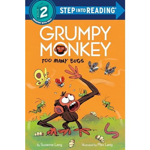 Grumpy Monkey Too Many Bugs by Max Lang Paperback Book