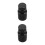 2Pièces Mini Cric À Vis Réglable Acier Noir Support Lourd Pour Maison 9